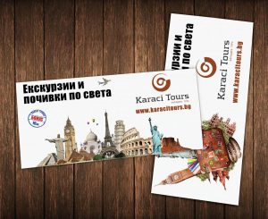 Рекламни стикери за туристическа агенция Караджъ Турс 01